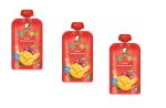 3x Pouches Tropical Fruits Puree Prinuk Baby Food Kosher +6 months 120g For Discount