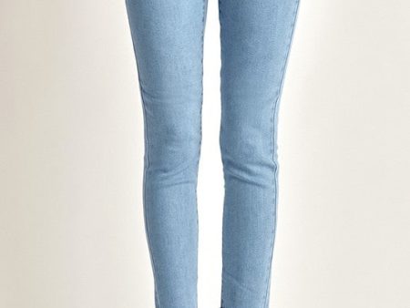 High Rise Classic Skinny Light Jeans Online now