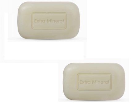 2x Extra Mineral Dead Sea Cashmere Vanilla & Shea Butter Salt Soap 125g Sale