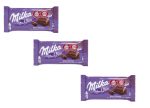 3x Milka Milk Chocolate with 45% Cocoa Snack Bar Kosher Dairy  100g on Sale