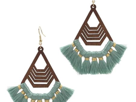 Faith Earrings Mint Discount