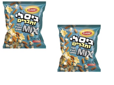 2X Bissli & Friends Mix Crunchy Snack Grill Popcorn Potato Bears Kosher 150g Online Sale