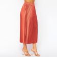 Petra Pleated Skirt Rose Gold Sale