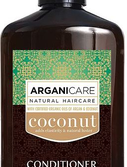 Arganicare Natural Coconut Conditioner for Dry & Damaged Hair 400ml   13.5fl oz For Sale