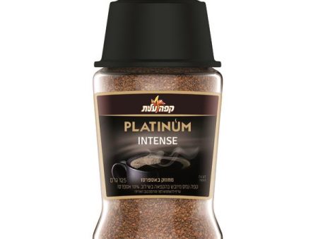 Elite Coffee Platinum Intense Instant Granulated Coffee Kosher In Jar 125gr Hot on Sale