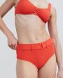 Annie Bikini Bottom Lava Hot on Sale