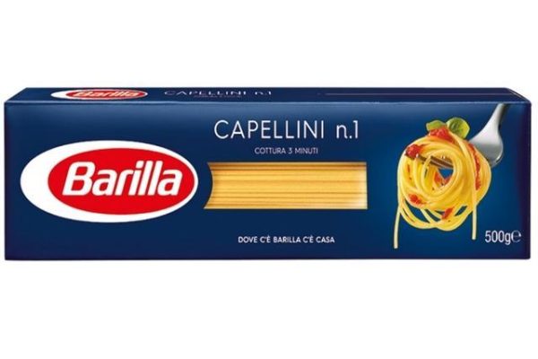 Barilla Durum wheat Pasta Capellini No.1 500gr (1 pack) Online now