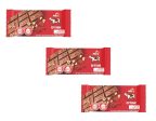 3x Milk Chocolate With Hazelnuts Kosher Dairy Para By Elite Israel 100g Online now