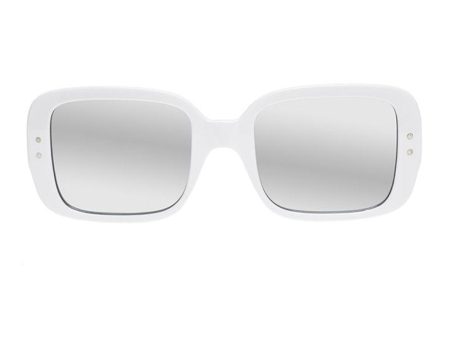 Saline Sunglasses White Discount