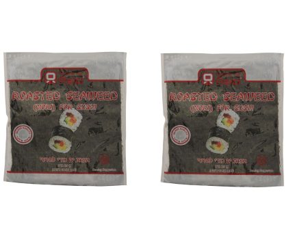 2X Packs Nori Silver Seaweed By Taste of Asia- For Sushi Roll 25g  10 sheets Discount