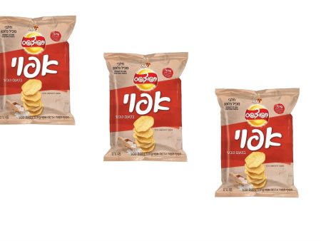 3x Elite Tapuchips Baked Chips Snack Natural Flavored Kosher Israel Product 45g Online Sale