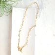 Paper Clip Chain Necklace Online