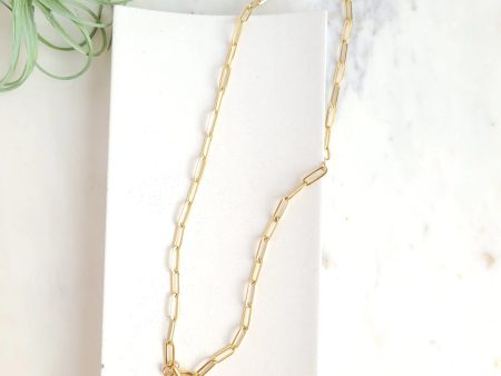 Paper Clip Chain Necklace Online