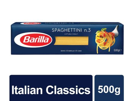 Barilla Spaghettini No.3 (1 pack) Discount