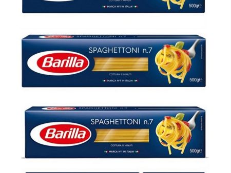 Barilla Durum wheat Pasta  Spaghettoni No.7 500gr (3 pack) Hot on Sale