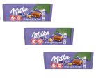 3x Milka Milk Chocolate with Hazelnuts Snack Bar Kosher Dairy  100g Online Hot Sale