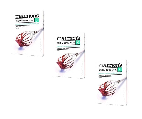 3X Maimon s Instant Powder Chocolate Flavor Pudding Mix Baking Kosher 95 gr Cheap