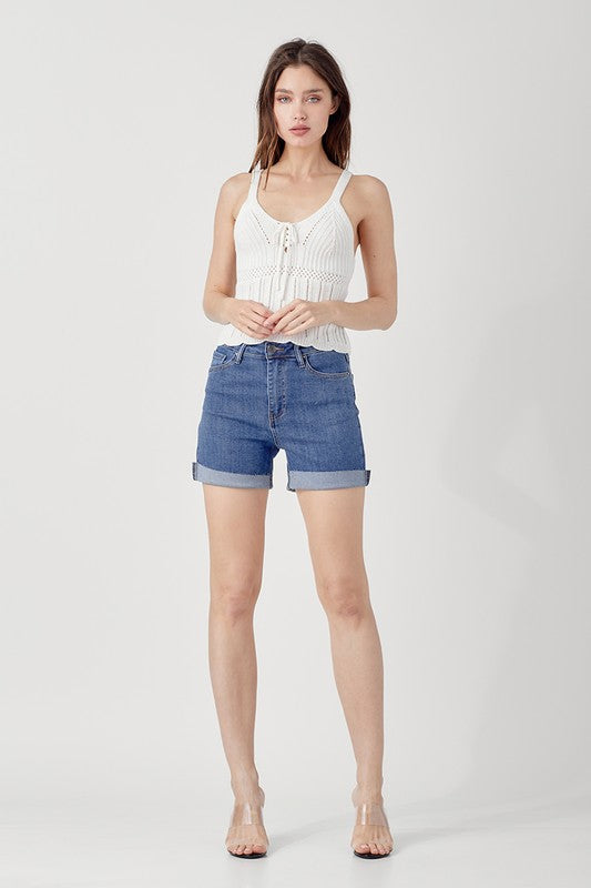 Charleston High Rise Shorts For Discount