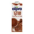 Alpro Soya Chocolate Long Life Drink  Kosher Product 1Liter For Cheap