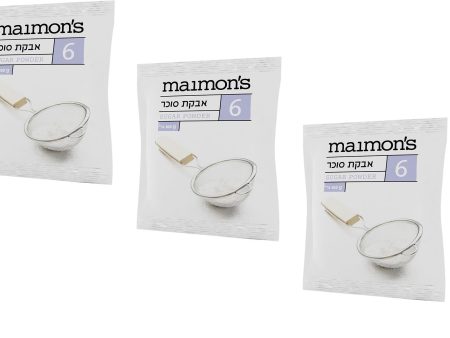 3X Maimon s Cane Powdered Confectioners Sugar Kosher Israeli Product 100g Online Hot Sale