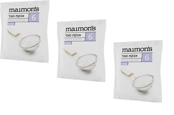 3X Maimon s Cane Powdered Confectioners Sugar Kosher Israeli Product 100g Online Hot Sale