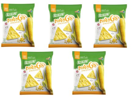 5X Energy Corn Crackers & Sea salt Kosher Snack Israeli Product 30g Supply