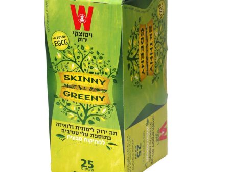 Wissotzky Green Tea Lemon Louisa & Stevia Infusion Kosher Israel 25 Bags Online Sale