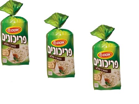 3X Whole Puffed Rice Cakes Kosher Food Israeli Product  By Osem 140g Discount