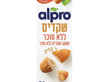 Alpro Almonds No Sugar Long Life Drink  Kosher Product 1Liter Online Sale