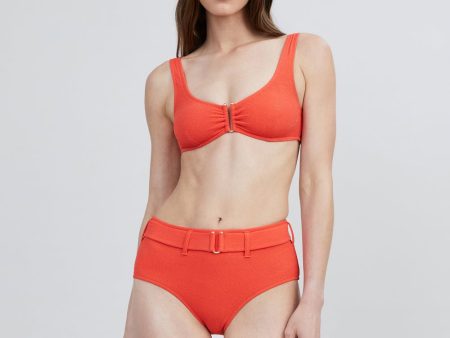 Annie Bikini Top Lava Online Hot Sale