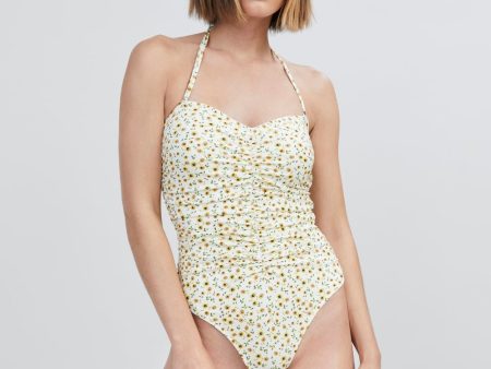 Devon One Piece Sunflower Print Fashion