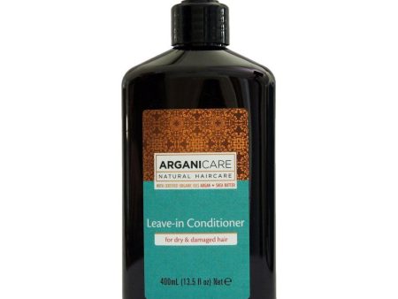 Arganicare Leave in Conditioner For Dry & Damaged Hair Organic Argan Oil 400ml Online Hot Sale