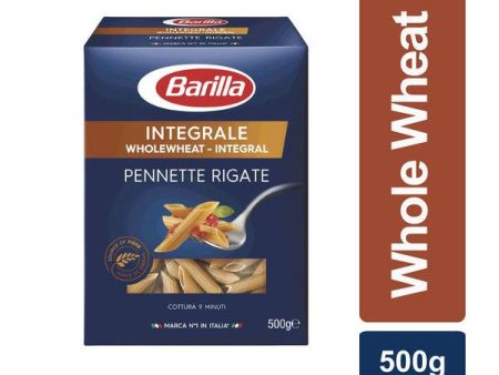 Barilla Durum WholeWheat Pasta Penne Rigate Kosher 500gr (1 pack) For Cheap