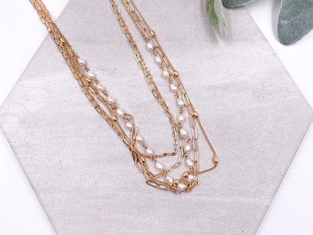 Meredith Necklace Gold Discount