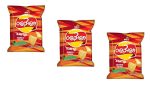 3X Elite Israeli Crunchy Tapuchips Salty Snack Kosher Original Taste 50 gr Supply