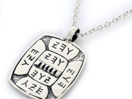 Sterling Silver Mystical Kabbalah Spiritual Protection Amulet Charm DR-1051 Cheap