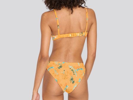 Arlo Bikini Bottom Tangerine Multi Floral Supply