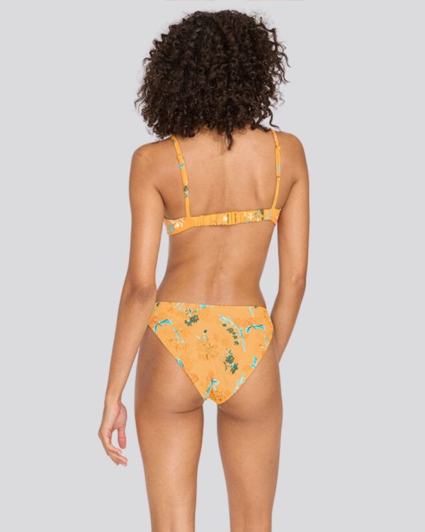 Arlo Bikini Bottom Tangerine Multi Floral Supply