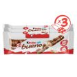 3x Kinder Bueno Chocolate Fingers Filled With Hazelnuts Cream Kosher 129g For Cheap