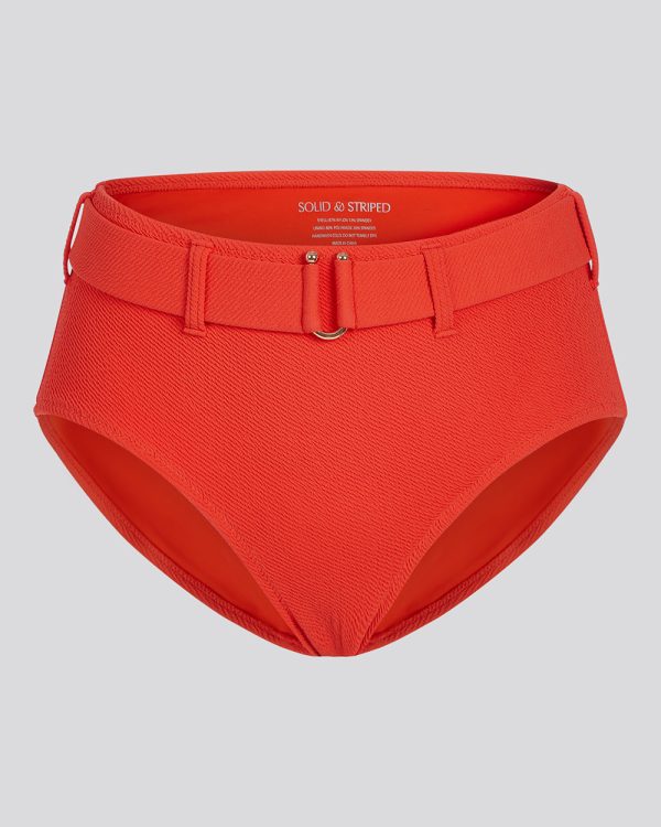 Annie Bikini Bottom Lava Hot on Sale