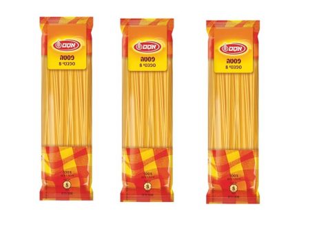 3X Spaghetti Pasta Durum Wheat Kosher Israeli Product by Osem 500g Online now