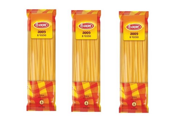 3X Spaghetti Pasta Durum Wheat Kosher Israeli Product by Osem 500g Online now